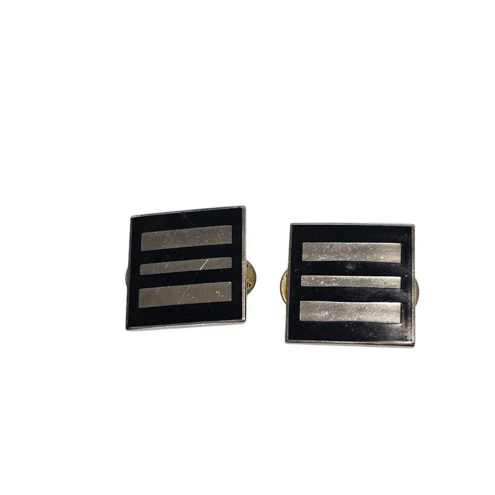 US Air Force ROTC BDU Vintage Rank Insignia Lieutenant‎ Colonel NOS Pair